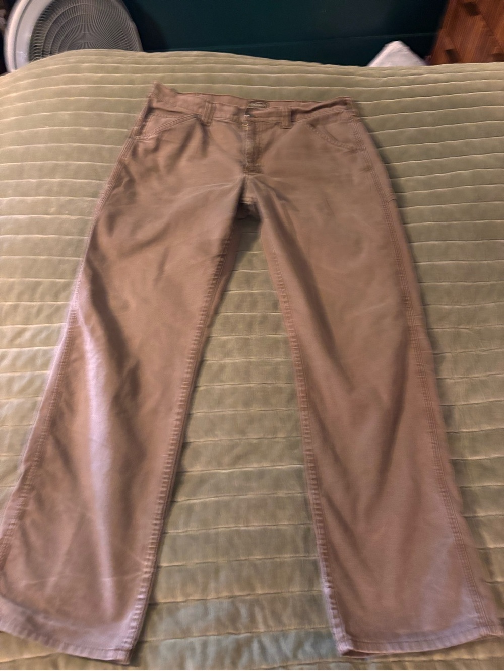 Casual Men's Brown Cargo Pants – Relaxed Straight Fit